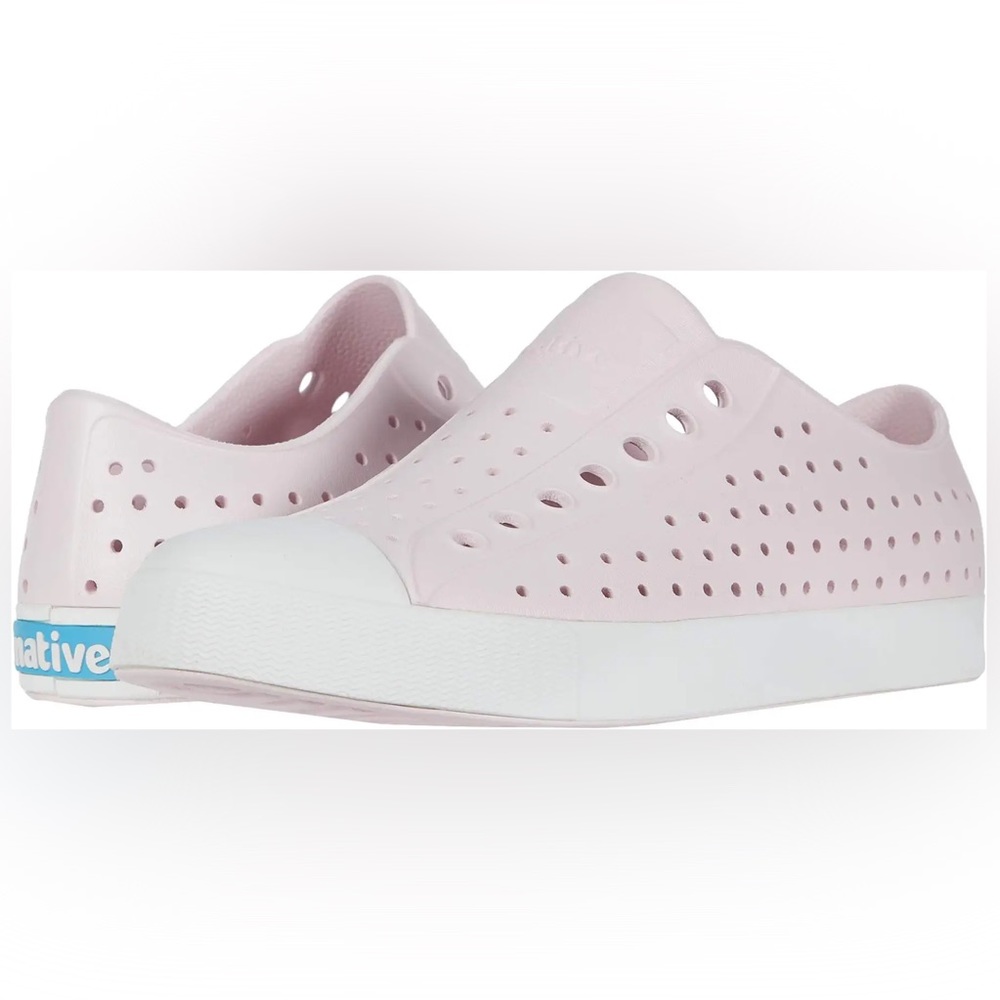 Native Jefferson size J5 milk pink shoes